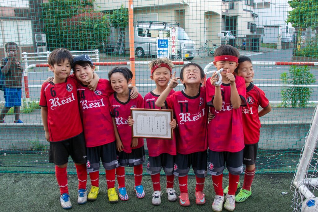 FCリアル　少年サッカー　女子サッカー　埼玉県サッカー　4種リーグ